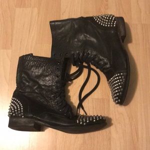 Steve Madden studded boots